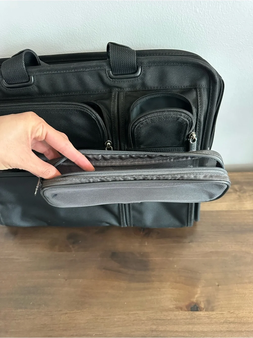 TUMI Professional Black Laptop Briefcase